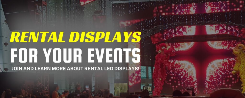 AET Displays - Perfect Rental LED Display for Your Events