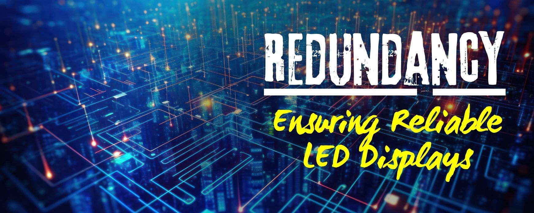 The Essentials of Signal and Power Redundancy in High-Reliability LED Displays